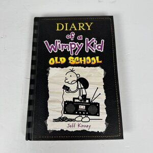 Diary of a Wimpy Kid Old School Jeff Kinney 2015 First Edition Illustrated